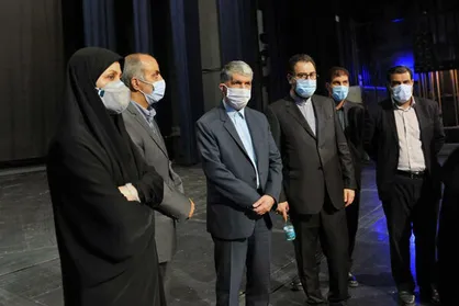 بازدید وزیر ارشاد از تالار وحدت