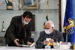 امضای تفاهم نامه سازمان بسیج مستضعفین و کمیته امداد امام خمینی