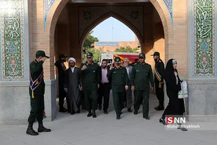 آئین افتتاح مسجد امام حسن مجتبی (ع) دانشگاه امام حسین 