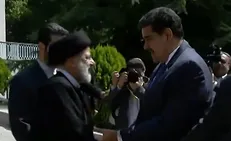 استقبال رسمی رئیسی از رئیس جمهور ونزوئلا