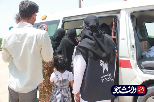 حضور ۳ تیم پزشکی در مناطق سیل زده خوزستان
