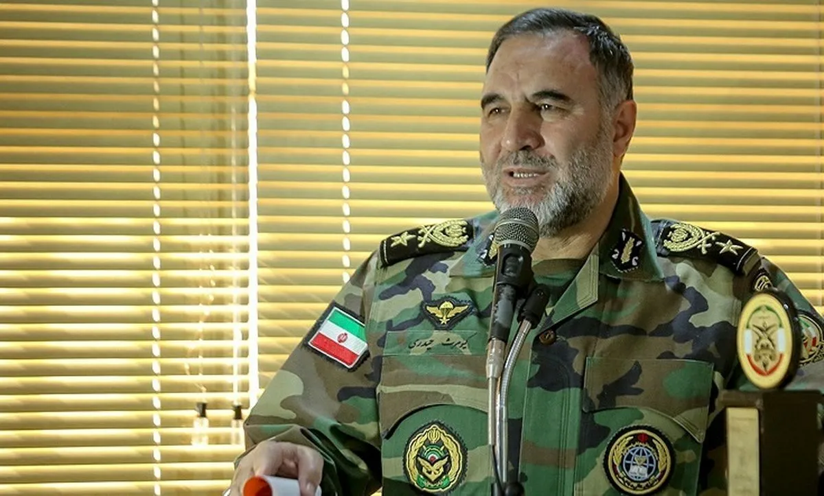 کارنامه ۴۲ سال درخشش امیر حیدری در لباس ارتش / با جانشین رئیس ستاد کل نیروهای مسلح آشنا شوید+ فیلم
