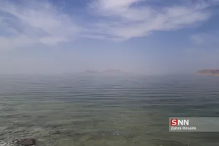 بالا آمدن سطح آب دریاچه ارومیه