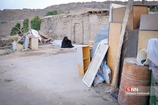 عزاداری ساده در منطقه محروم حلبی آباد قم