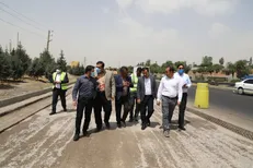 بهسازی آسفالت بزرگراه شهید یاسینی پس از ۱۳ سال