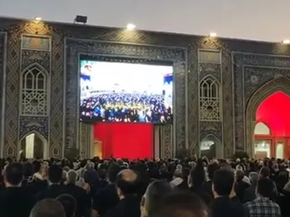حال و هوای زائران حرم امام رضا در شب رحلت رسول اکرم (ص) و شهادت امام حسن مجتبی (ع)