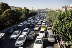 ترافیک نسبتا پرحجم در اکثر معابر پایتخت
