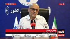رئیس اورژانس کشور: ۲۲۲ دستگاه آمبولانس در حوادث اخیر آسیب دیدند / مجروحیت کادر اورژانس به وسیله قمه، آتش زدن و شکستگی استخوان + فیلم