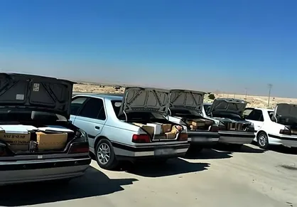 کاروان خودرو&zwnj;های شوتی در دشتستان توقیف شد