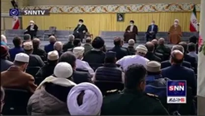 تصاویری از دیدار مسئولان نظام و سفیران کشور&zwnj;های اسلامی با رهبر انقلاب