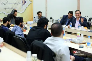 نشست شورای هماهنگی بسیج دانشجویی با موضوع کرونا