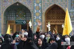 مراسم نمادین استقبال از ورود کاروان حضرت معصومه(س) به قم