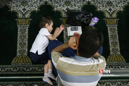 مراسم معنوی دعای عرفه در دانشگاه صنعتی شریف