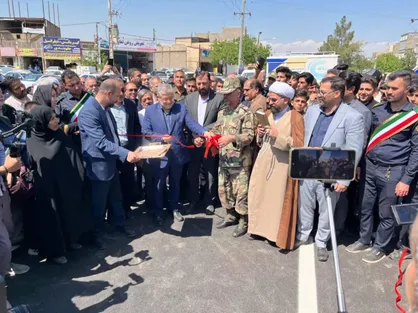 بهره برداری از بولوار کرامت و ۱۲ طرح شهری در مشهد