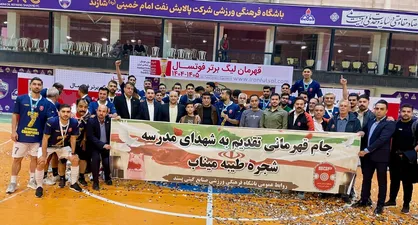 گیتی&zwnj;پسند قهرمان لیگ برتر فوتسال شد