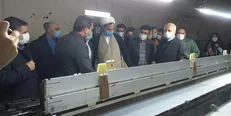 حضور رئیس سازمان بازرسی کل کشور در کارخانه‌های ایران پوپلین رشت