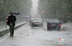 بارش شدید باران در ۹ استان