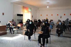 دانشجویان و اساتید پزشکى و پرستارى دانشگاه آزاد هرمزگان واکسینه شدند