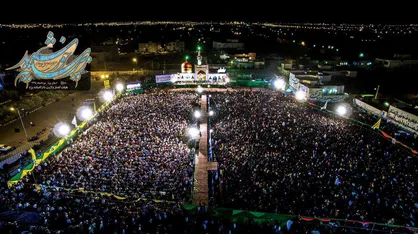 جشن بزرگ زیر سایه خورشید در یزد برگزار شد + فیلم