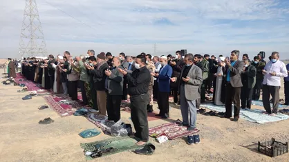 نماز باران در یزد اقامه شد