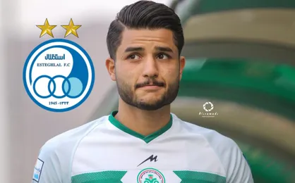 حضور غلامی در باشگاه استقلال