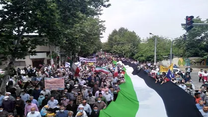 حضور چشمگیر مردم گلستان در راهپیمایی روز جهانی قدس+ فیلم