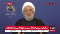 شیخ نعیم قاسم: مسئله اصلی اسرائیل خلع سلاح حزب الله نیست، تجزیه لبنان است