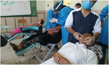 بیش از ۲۵۰۰ خدمات رایگان پزشکی و درمانی به مناطق محروم دلگان ارائه شد