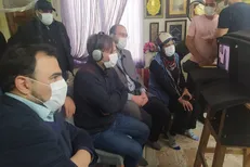 علی فروغی از پشت‌صحنه سریال نوروزی شبکه سه بازدید کرد