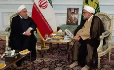 دیدار رئیس جمهور با تولیت آستان قدس رضوی