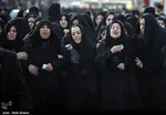 عزاداری حادثه برخورد قطار