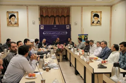 جلسه قرارگاه ملی راهیان نور شهید علم&zwnj;الهدی در زیارتگاه شهدای هویزه تشکیل شد