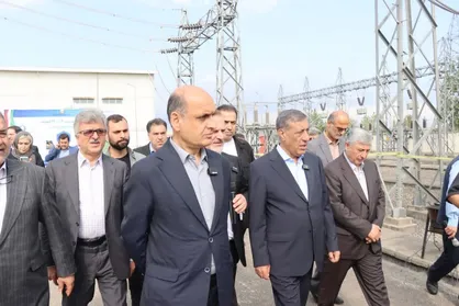بهره&zwnj;برداری از پروژه ۱۲۰۰ میلیارد تومانی افزایش ظرفیت پست برق شهید عضدی رشت