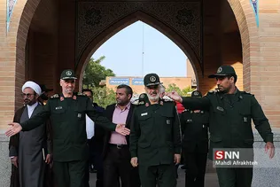 آئین افتتاح مسجد امام حسن مجتبی (ع) دانشگاه امام حسین 