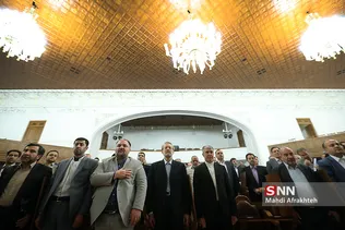 مراسم تجلیل از جانبازان و فرزندان شاهد مجلس شورای اسلامی