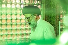 رئیس جمهور به زیارت حرم مطهر شاهچراغ (ع) رفت