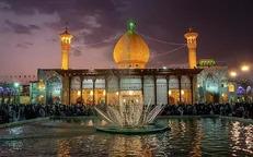 جلوه‌های نام مبارک امام علی (ع) در جای‌جای حرم مطهر شاهچراغ (ع)