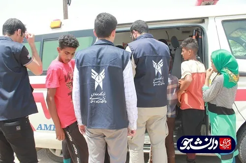 حضور ۳ تیم پزشکی در مناطق سیل زده خوزستان