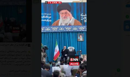 هر گوشه پر از عطر اذان است؛ مداحی حاج حسین سازور در جوار مقتل رهبر شهید انقلاب+فیلم