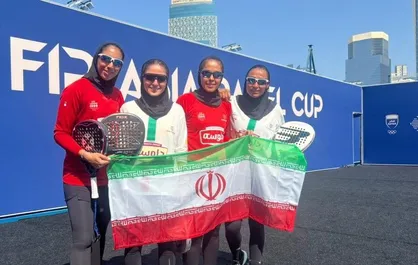 شکست عربستان توسط دختران ملی پوش پدل ایران