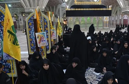سه&zwnj;ساله&zwnj;های حسینی برای ریحانةالحسین(س) عزاداری می&zwnj;کنند