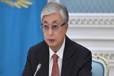 رئیس‌جمهور قزاقستان وارد دوشنبه شد