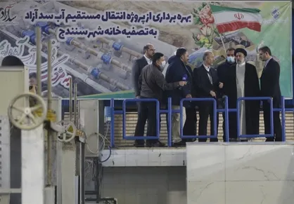 رئیس جمهور پروژه آبرسانی به کردستان را افتتاح کرد / بهره&zwnj;گیری از روش مهندسی معکوس در انتقال آب