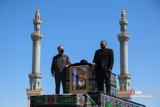  تشییع آیت‌الله علوی گرگانی در قم