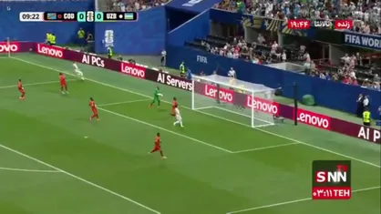 گل اول ازبکستان به کنگو توسط الدور شومورودوف در دقیقه 10/ ازبکستان 1 - 0 کنگو