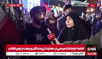 تا وقتی جوانانمان پای لانچر هستند ما در خیابان میمانیم/ ما تعطیلات نداریم، الان وظیفه&zwnj;ی ما حضور در خیابان است