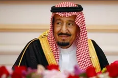 دیدار پادشاه عربستان با وزیر خارجه ژاپن در ریاض