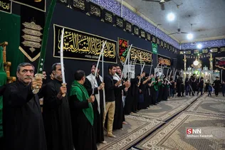 آیین سنتی عزاداری «مشق شمشیر» نجفی های مقیم قم