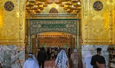 ورودی‌ها به سمت ضریح حرم حضرت عباس (ع) تکمیل شد+عکس