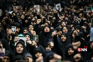 برگزاری مراسم عزاداری شب عاشورای حسینی در جوار مقتل قائد شهید